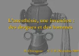 HISTOIRE DE L'ANESTHESIE